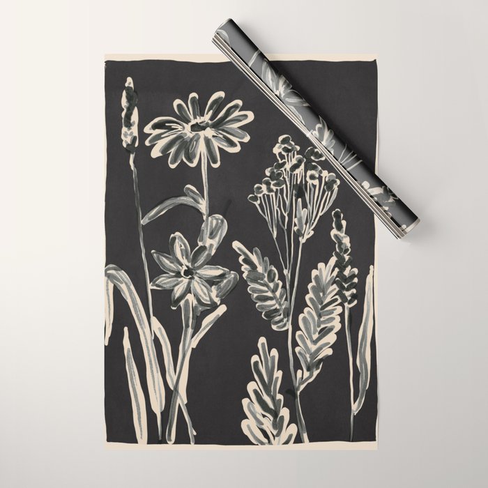Minimalist wildflowers 3 Wrapping Paper Gallery Image 1
