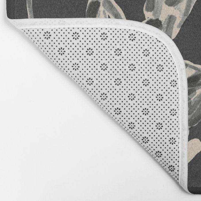 Minimalist wildflowers 3 Bath Mat Gallery Image 2