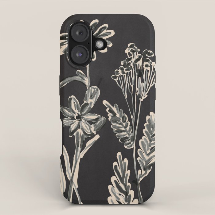 Minimalist wildflowers 3 iPhone Case Gallery Image 1