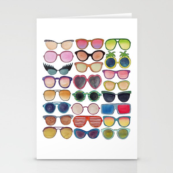Sunglasses by Veronique de Jong Stationery Card Gallery Image 2