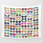 Sunglasses by Veronique de Jong Wall Tapestry Gallery Image 4