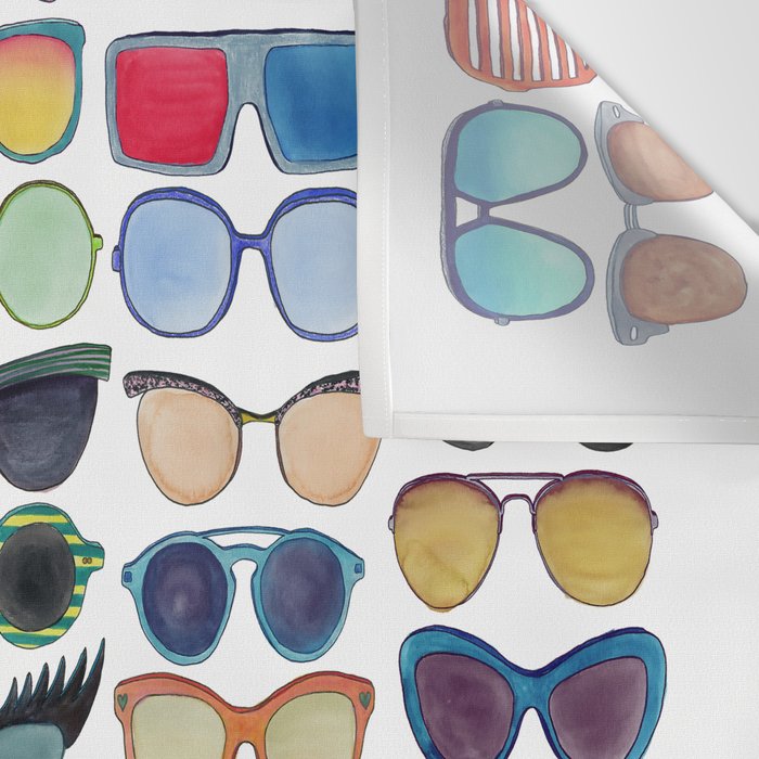 Sunglasses by Veronique de Jong Wall Tapestry Gallery Image 3