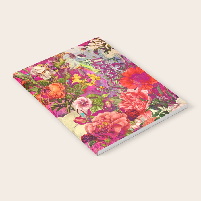 Atomic Garden - Vibrant Flowers Notebook Gallery Image 2