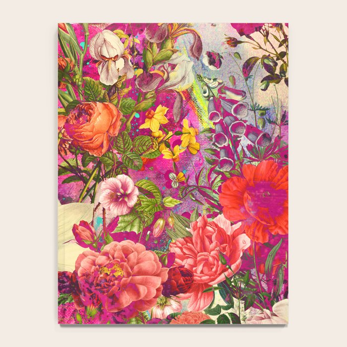 Atomic Garden - Vibrant Flowers Notebook Gallery Image 4