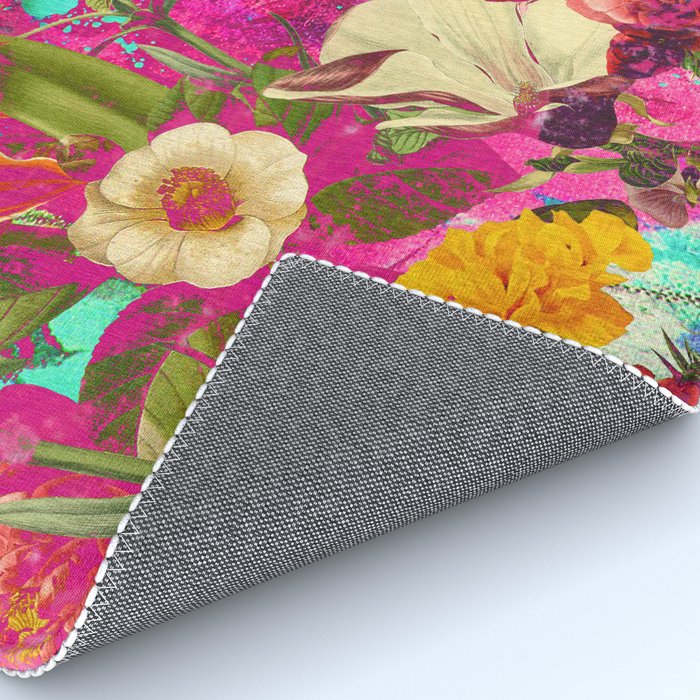 Atomic Garden - Vibrant Flowers Rug Gallery Image 4