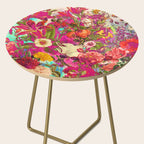 Atomic Garden - Vibrant Flowers Side Table Gallery Image 2