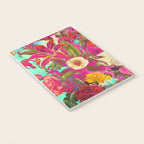Atomic Garden - Vibrant Flowers Notebook Gallery Image 3