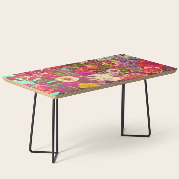 Atomic Garden - Vibrant Flowers Coffee Table Gallery Image 1