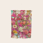 Atomic Garden - Vibrant Flowers Wall Hanging Gallery Image 1