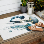 Metallic Jellyfish V-Custom Outdoor Rug Gallery Image 2