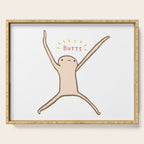 Honest Blob - Butts Serving Tray Gallery Image 1