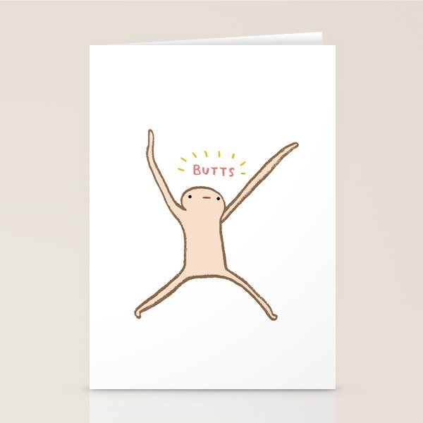 Honest Blob - Butts Stationery Card Gallery Image 2