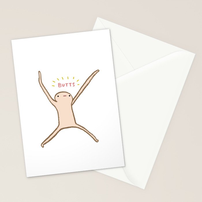 Honest Blob - Butts Stationery Card Gallery Image 2