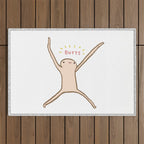 Honest Blob - Butts Outdoor Rug Gallery Image 1