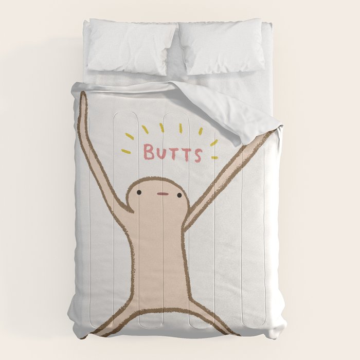 Honest Blob - Butts Comforter Gallery Image 1