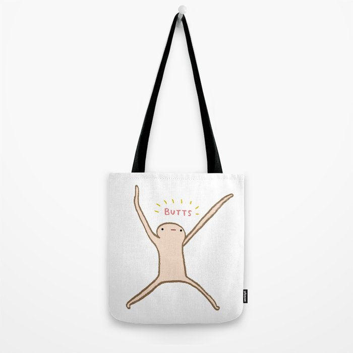 Honest Blob - Butts Tote Bag Gallery Image 2