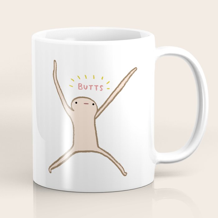 Honest Blob - Butts Coffee Mug Gallery Image 1