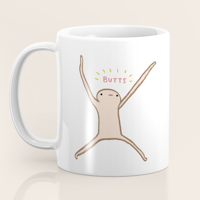 Honest Blob - Butts Coffee Mug Gallery Image 3