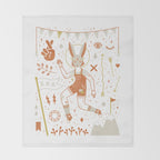 The Trickster Throw Blanket Gallery Image 2