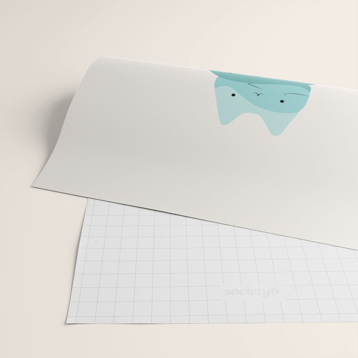 Cat Landscape 171: A Hungry Cat Wrapping Paper Gallery Image 2