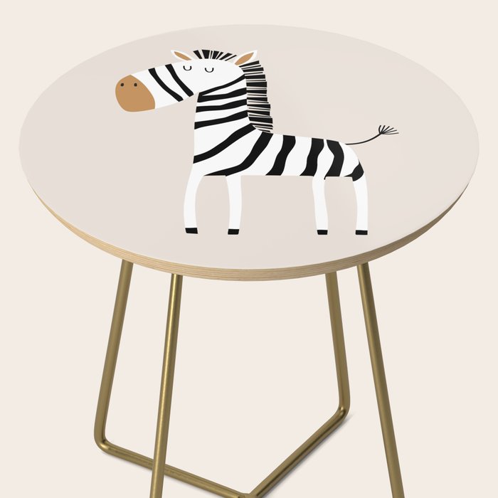 Nursery Wall Art, Safari Nursery Prints, Neutral Nursery Decor, Zebra Print Side Table Gallery Image 2