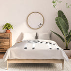 Nursery Wall Art, Safari Nursery Prints, Neutral Nursery Decor, Zebra Print Comforter Gallery Image 3