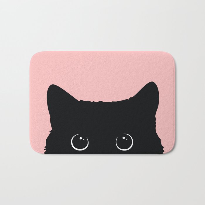 Black Cat Bath Mat Gallery Image 1