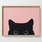 Black Cat Serving Tray Gallery Image 1