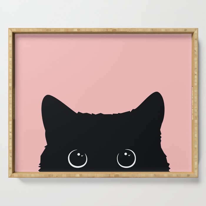 Black Cat Serving Tray Gallery Image 1
