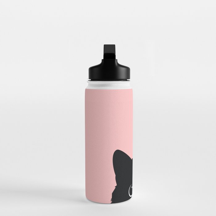 Black Cat Water Bottle Gallery Image 3