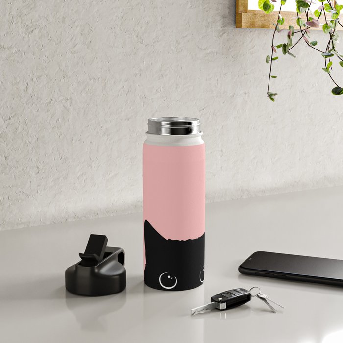 Black Cat Water Bottle Gallery Image 5
