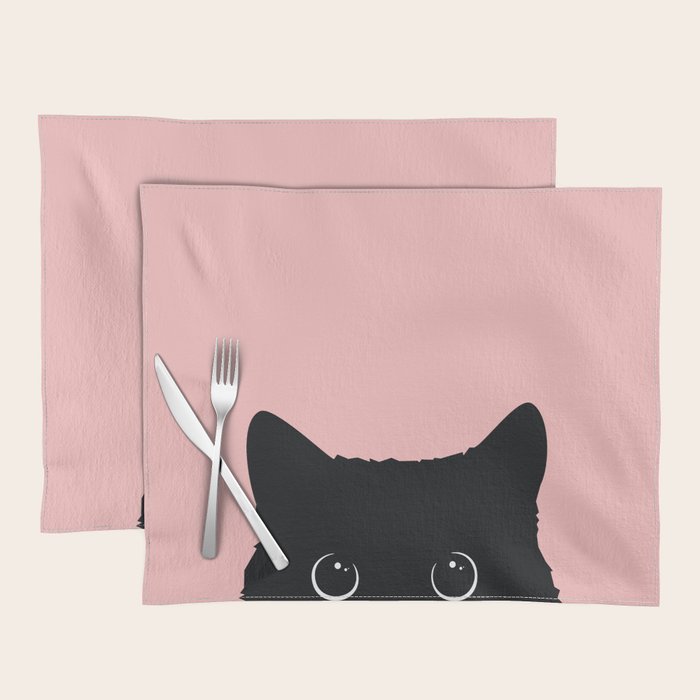 Black Cat Placemat Gallery Image 1