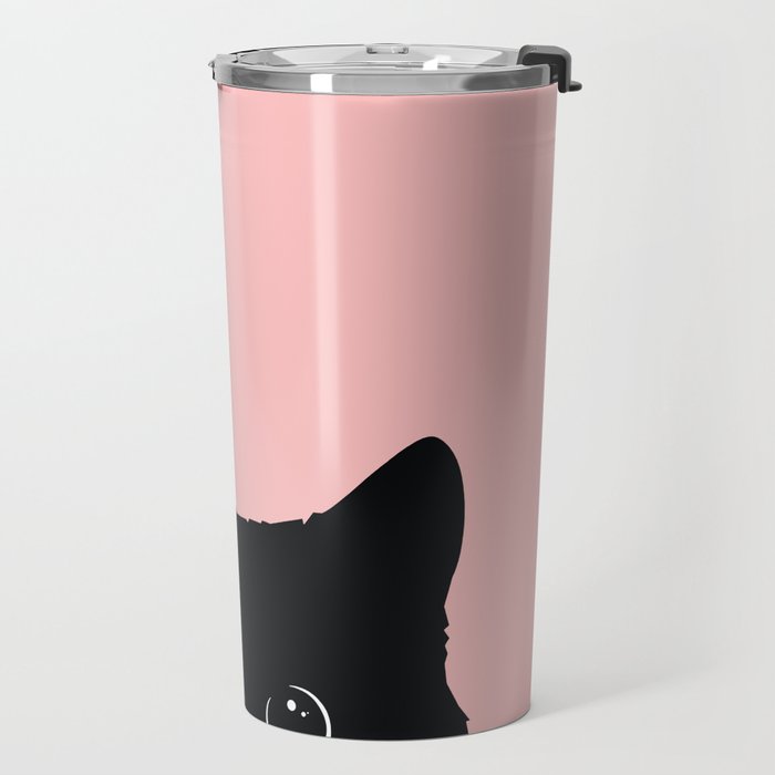 Black Cat Travel Mug Gallery Image 2