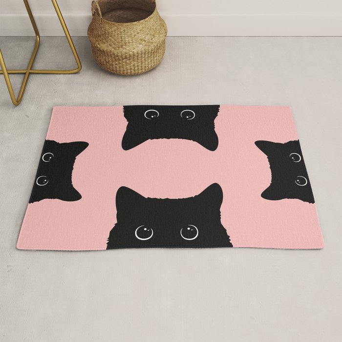 Black Cat Rug Gallery Image 1