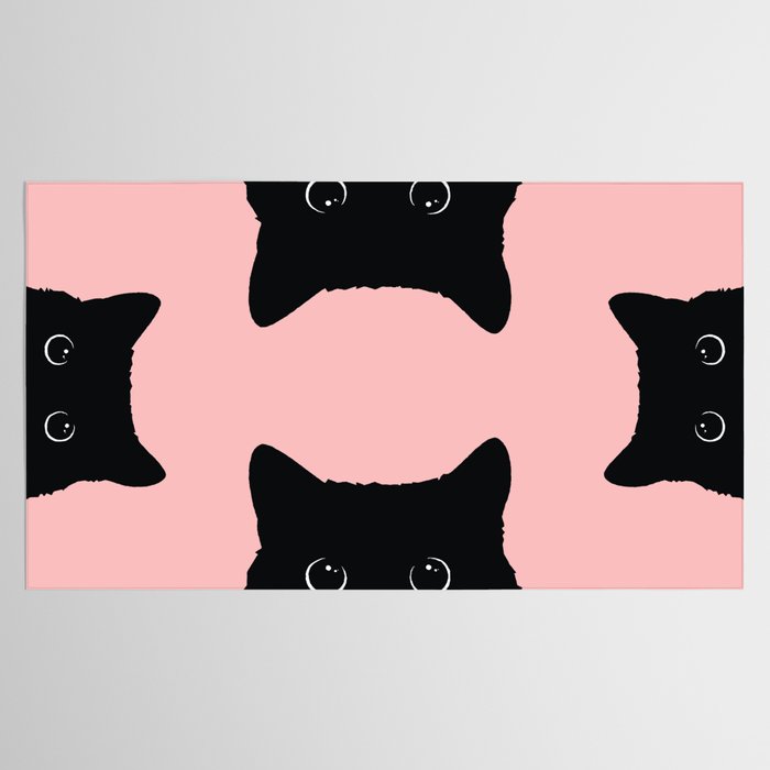 Black Cat Tablecloth Gallery Image 2
