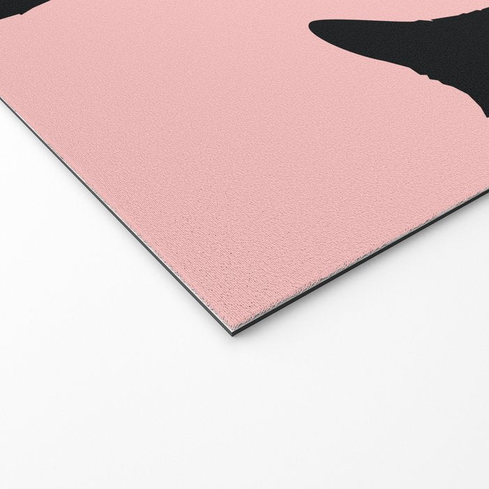 Black Cat Welcome Mat Gallery Image 2