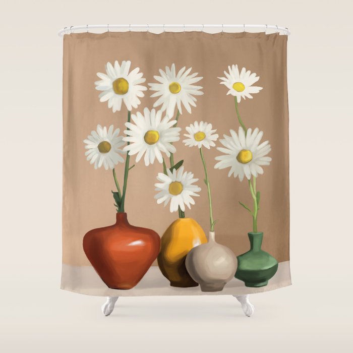 Daisy Harmony 1 Shower Curtain Gallery Image 1