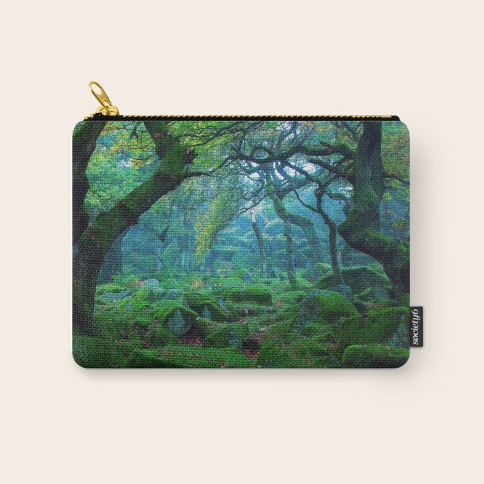 Enchanted forest mood Carry All Pouch Gallery Image 1
