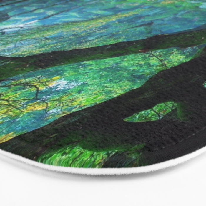 Enchanted forest mood Bath Mat Gallery Image 3