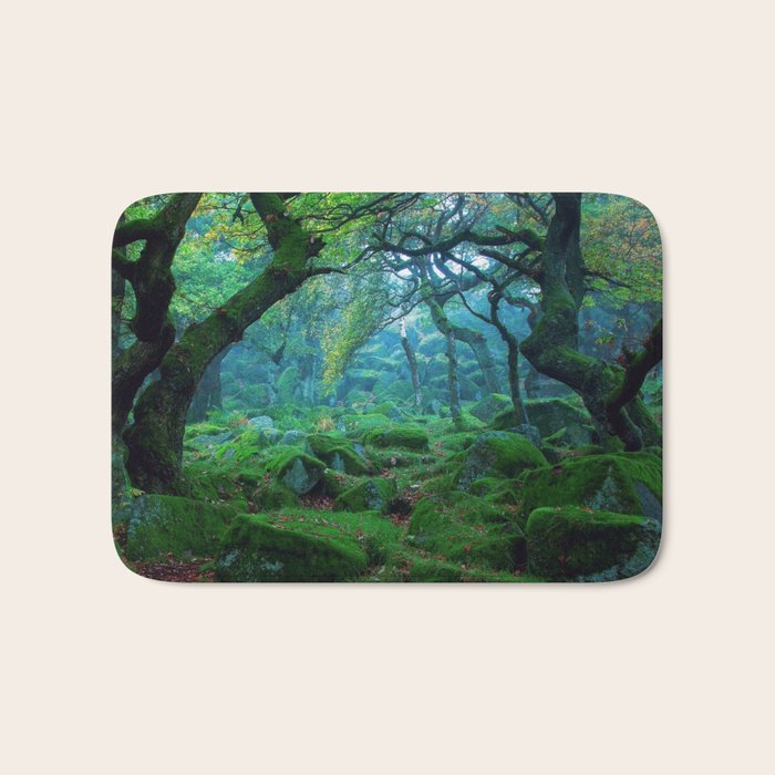Enchanted forest mood Bath Mat Gallery Image 1