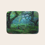 Enchanted forest mood Bath Mat Gallery Image 1