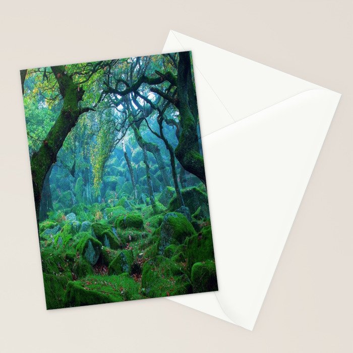 Enchanted forest mood Stationery Card Gallery Image 2