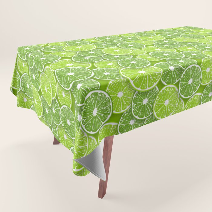 Lime pop Tablecloth Gallery Image 1