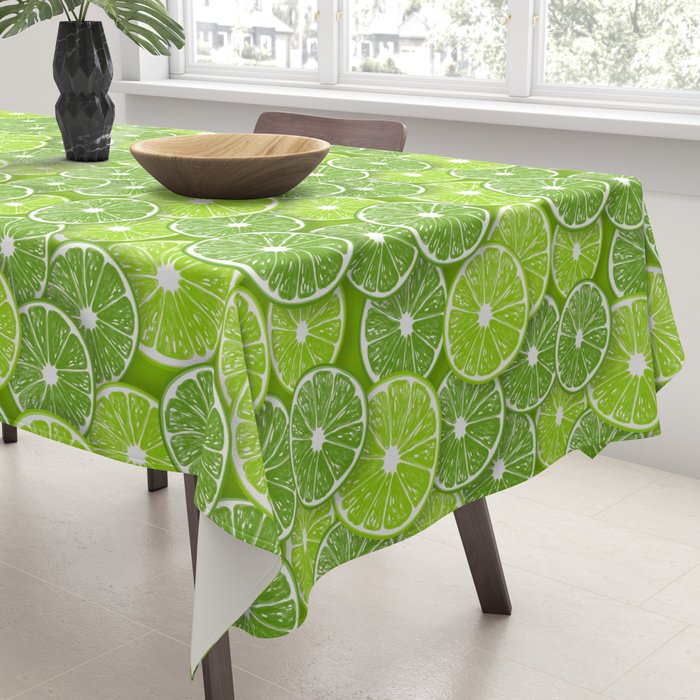 Lime pop Tablecloth Gallery Image 3