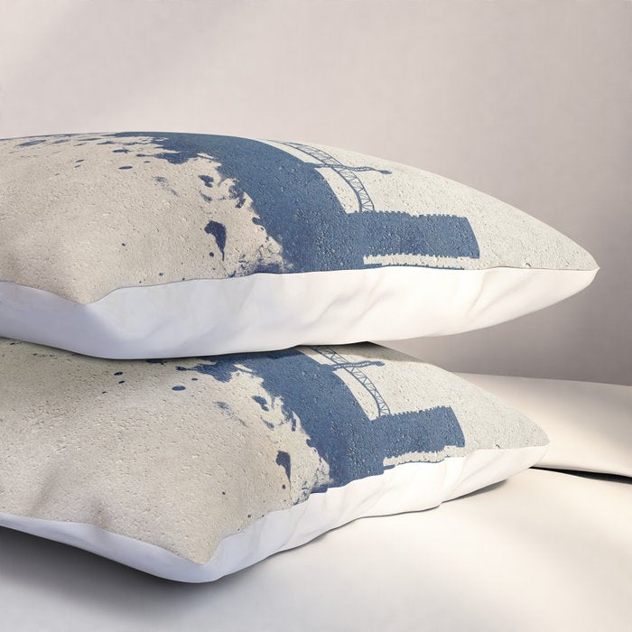 Jacksonville Florida Skyline Pillow Sham Gallery Image 3
