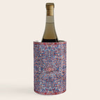 Kashan Central Persian Rug Print Wine Chiller Gallery Image 1