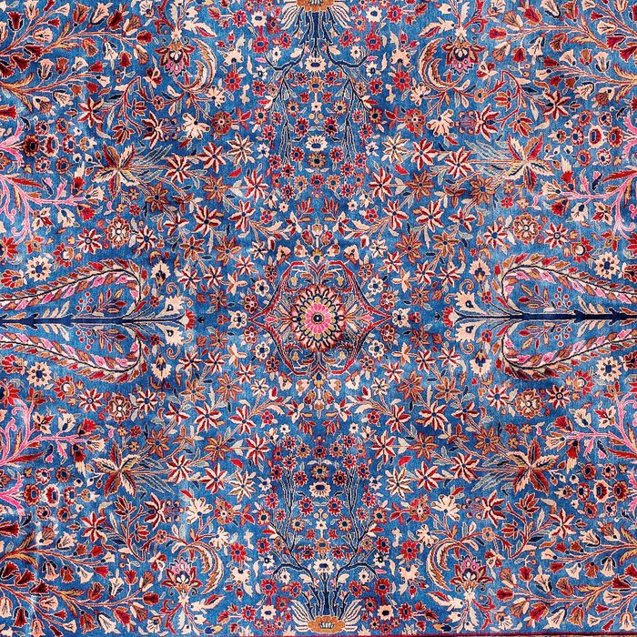 Kashan Central Persian Rug Print Coffee Mug Gallery Image 2