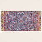Kashan Central Persian Rug Print Desk Mat Gallery Image 3