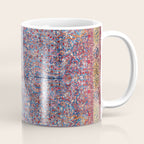 Kashan Central Persian Rug Print Coffee Mug Gallery Image 1