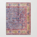 Kashan Central Persian Rug Print Notebook Gallery Image 4
